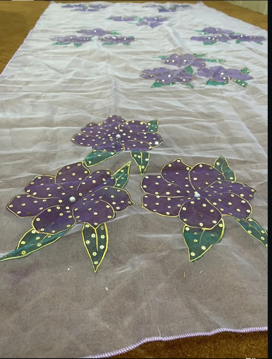 Hand painted duppata